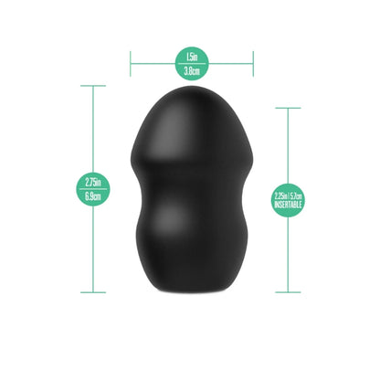 Blush - URSELF - Fortify Silicone FTM Masturbation Stroker - Black