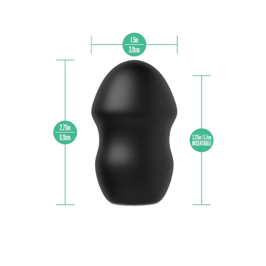 Blush - URSELF - Fortify Silicone FTM Masturbation Stroker - Black