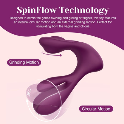 Swirlii Wearable Swing Vibrator - Plum