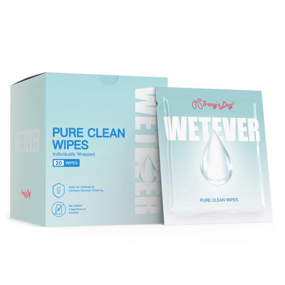 Wetever - Individually Wrapped Clean Wipes - 20 wipes