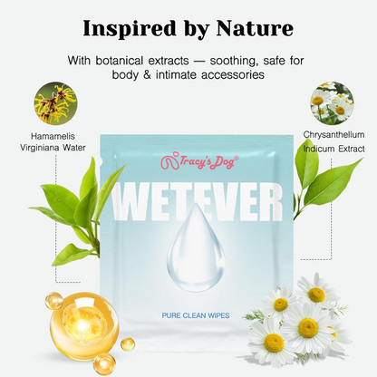 Wetever - Individually Wrapped Clean Wipes - 20 wipes