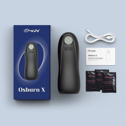 Osburn X Upgrade Male Masturbator Black