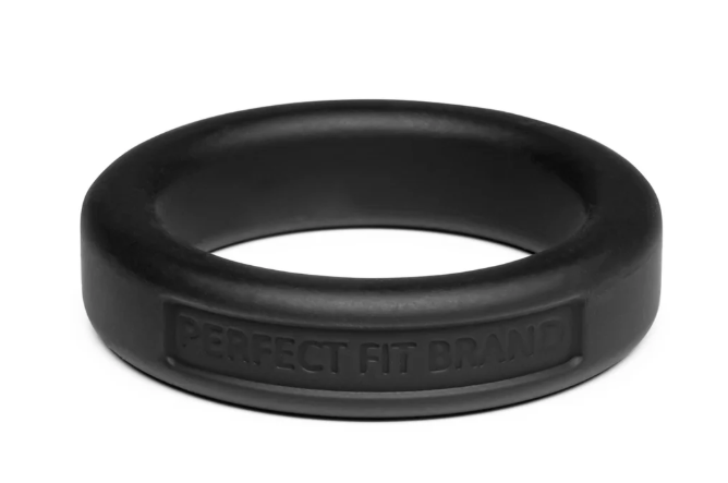 PerfectFit - Hefty Ring 1.4" (36 mm) Silicone - Black