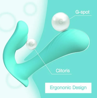 Wearable Panty Vibrator with Wireless Teal