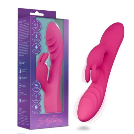 Blush - Sexy Things -Wild Lust Rabbit Vibrator in Pink