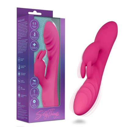 Blush - Sexy Things -Wild Lust Rabbit Vibrator in Pink