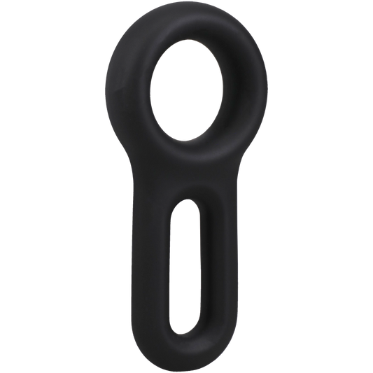 Rock Solid - The Keyhole - Silicone C-Ring Black