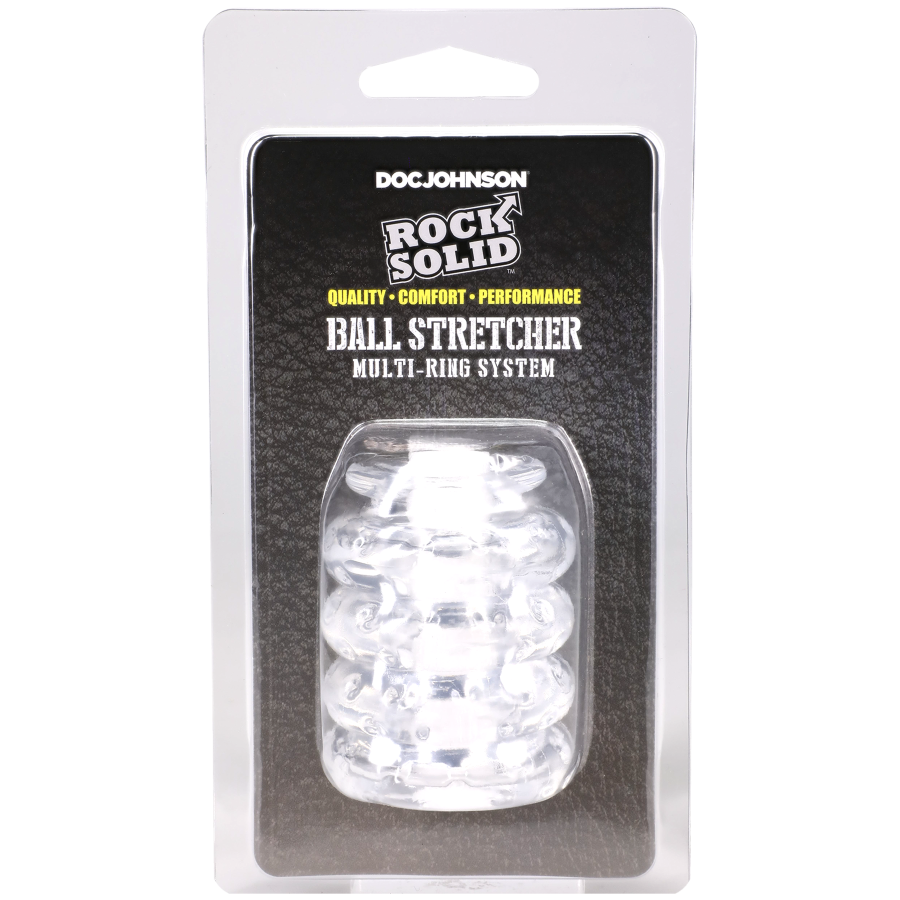 Rock Solid - Ball Stretcher Multi-Ring System Clear