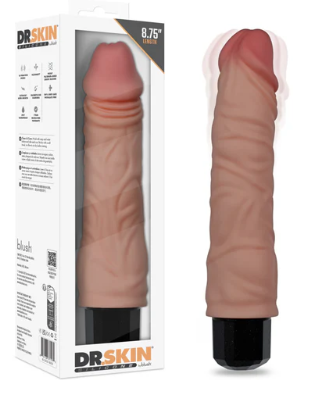 Blush - Dr.Hunt 8.75" Realistic Dildo With A Flexible Shaft - In Beige
