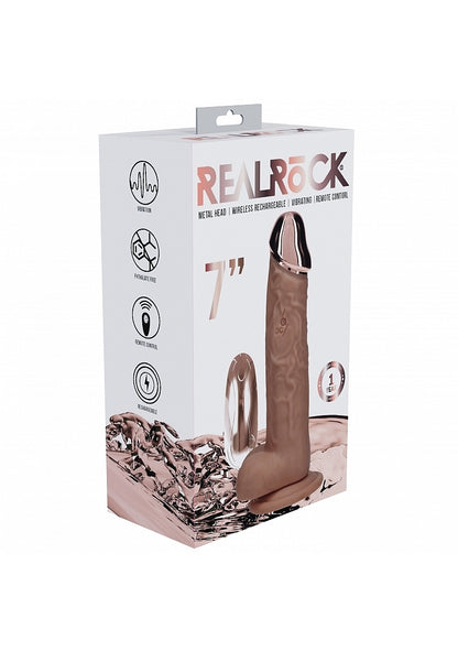 Shots - RealRock - Metalhead - Regular Straight with Balls 7" - Tan