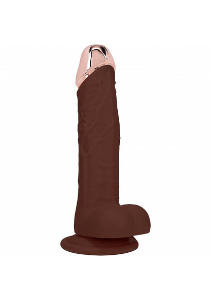Shots - RealRock - Metalhead - Regular Straight with Balls 8" - Brown