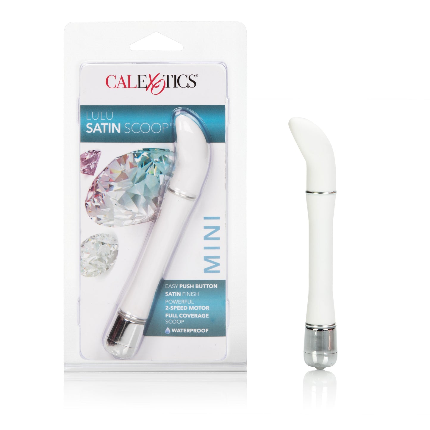 CalExotics® Lulu Intense Power Satin Touch Scoop White