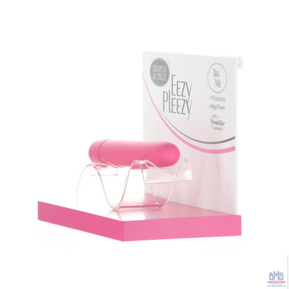 PowerBullet Eezy Pleezy - 7" Vibrator - Pink