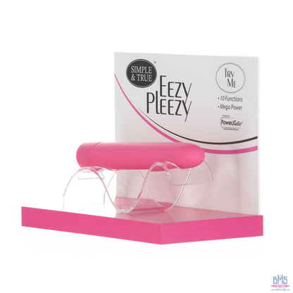 PowerBullet Eezy Pleezy - 7" Vibrator - Pink