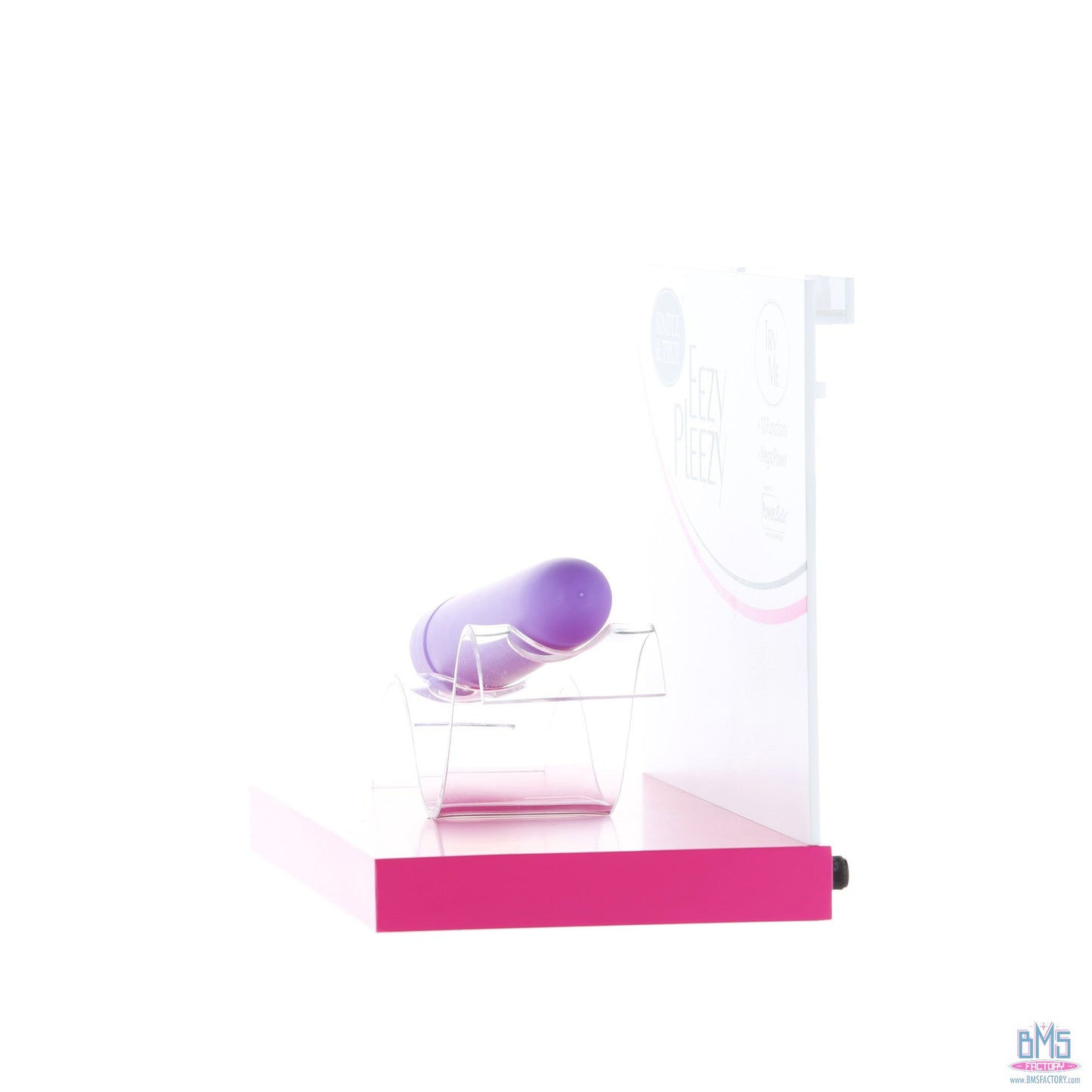 PowerBullet Eezy Pleezy - 7" Vibrator - Purple