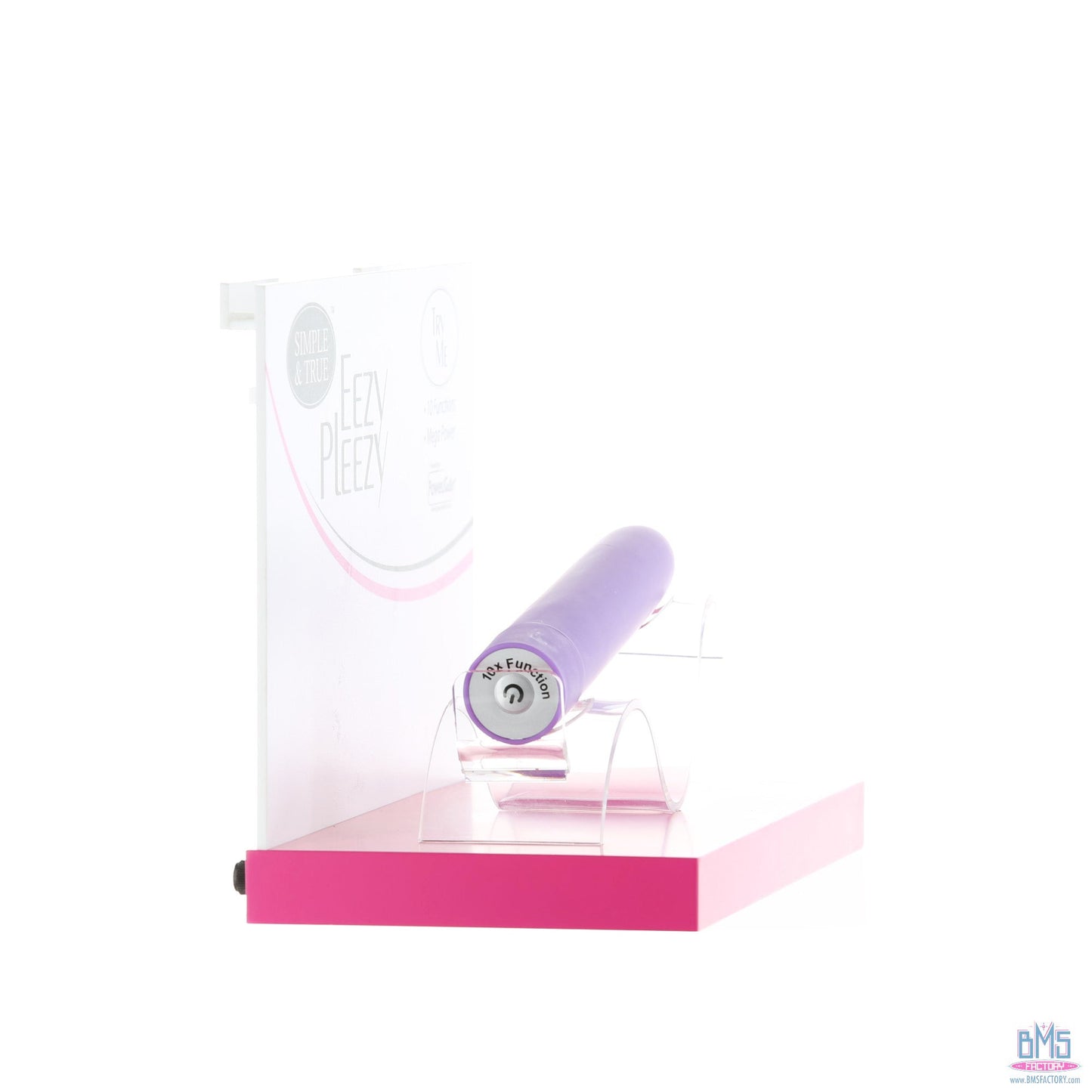 PowerBullet Eezy Pleezy - 7" Vibrator - Purple