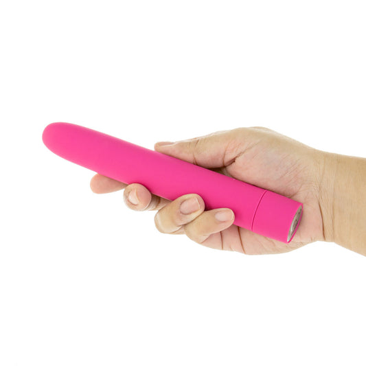 PL Pure Love® - 10 Function Classic 7 In. Smooth Vibrator - Pink