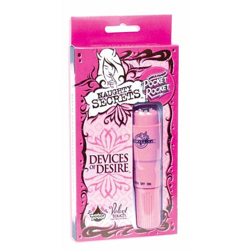 Doc Johnson Naughty Secrets Velvet Touch Pocket Rocket