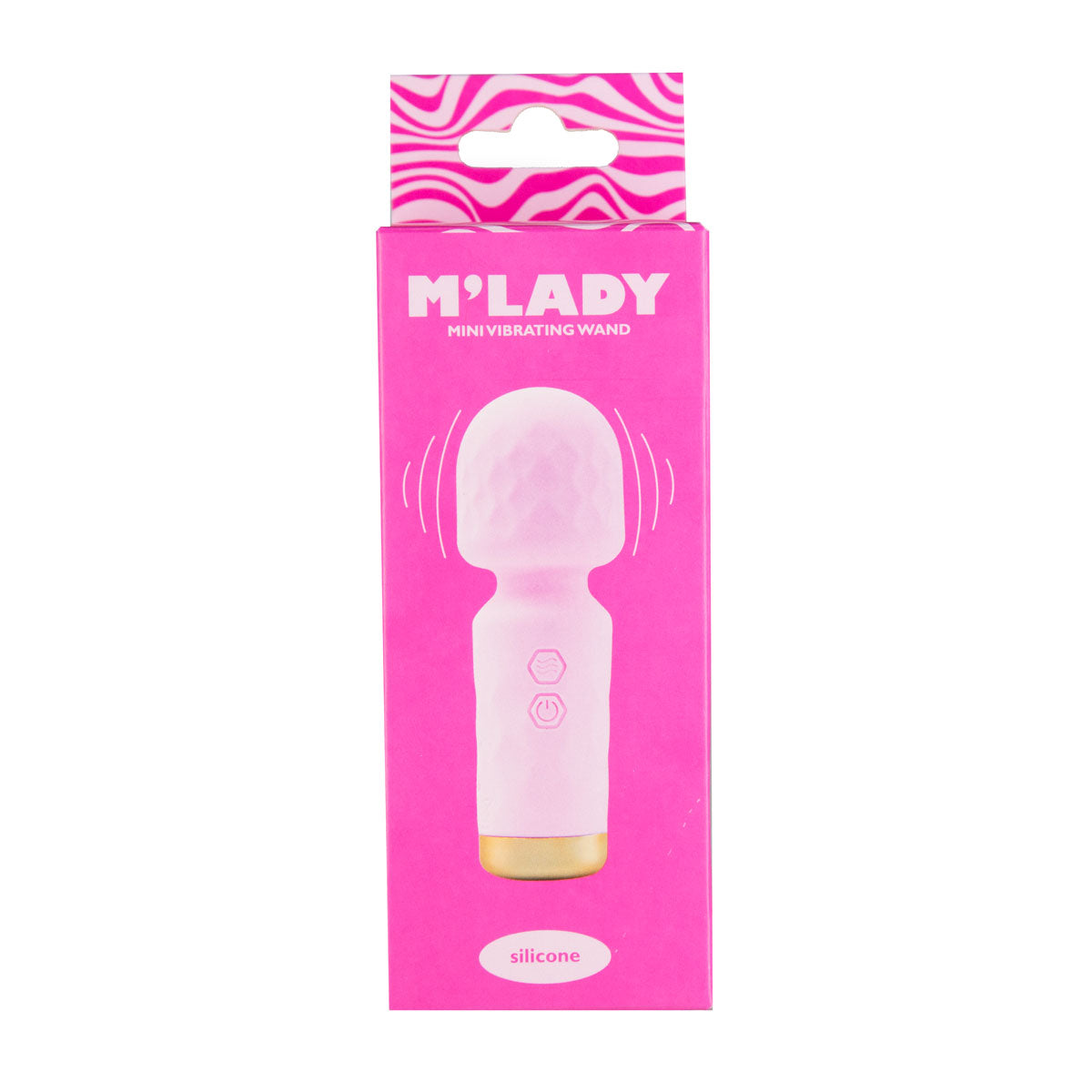 M’Lady – Mini Vibrating Wand – Pink