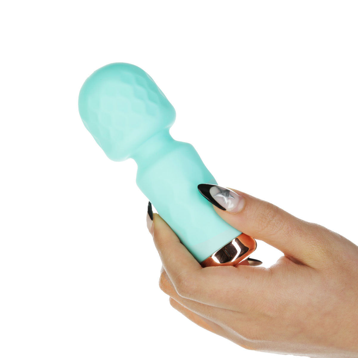 M’Lady – Mini Vibrating Wand – Teal