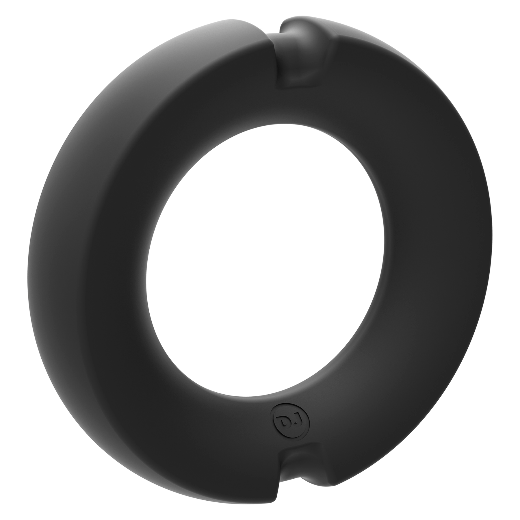 Doc Johnson KINK Silicone-Covered Metal Cock Ring - 45mm