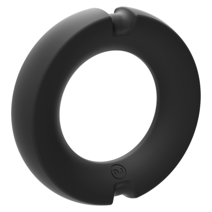 Doc Johnson KINK Silicone-Covered Metal Cock Ring - 45mm