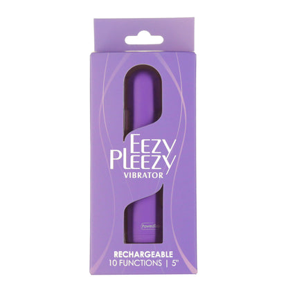 Eezy Pleezy Rechargeable – 5" - Purple