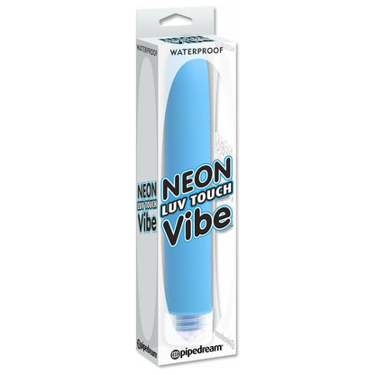 Pipedream Products Waterproof Neon Luv Touch Vibe - Blue