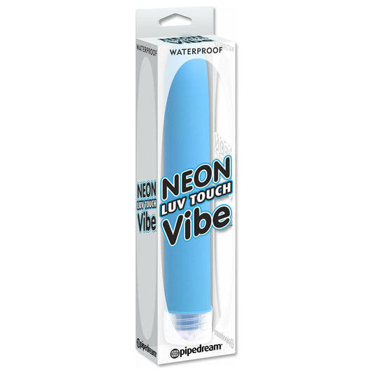Pipedream Products Waterproof Neon Luv Touch Vibe - Blue