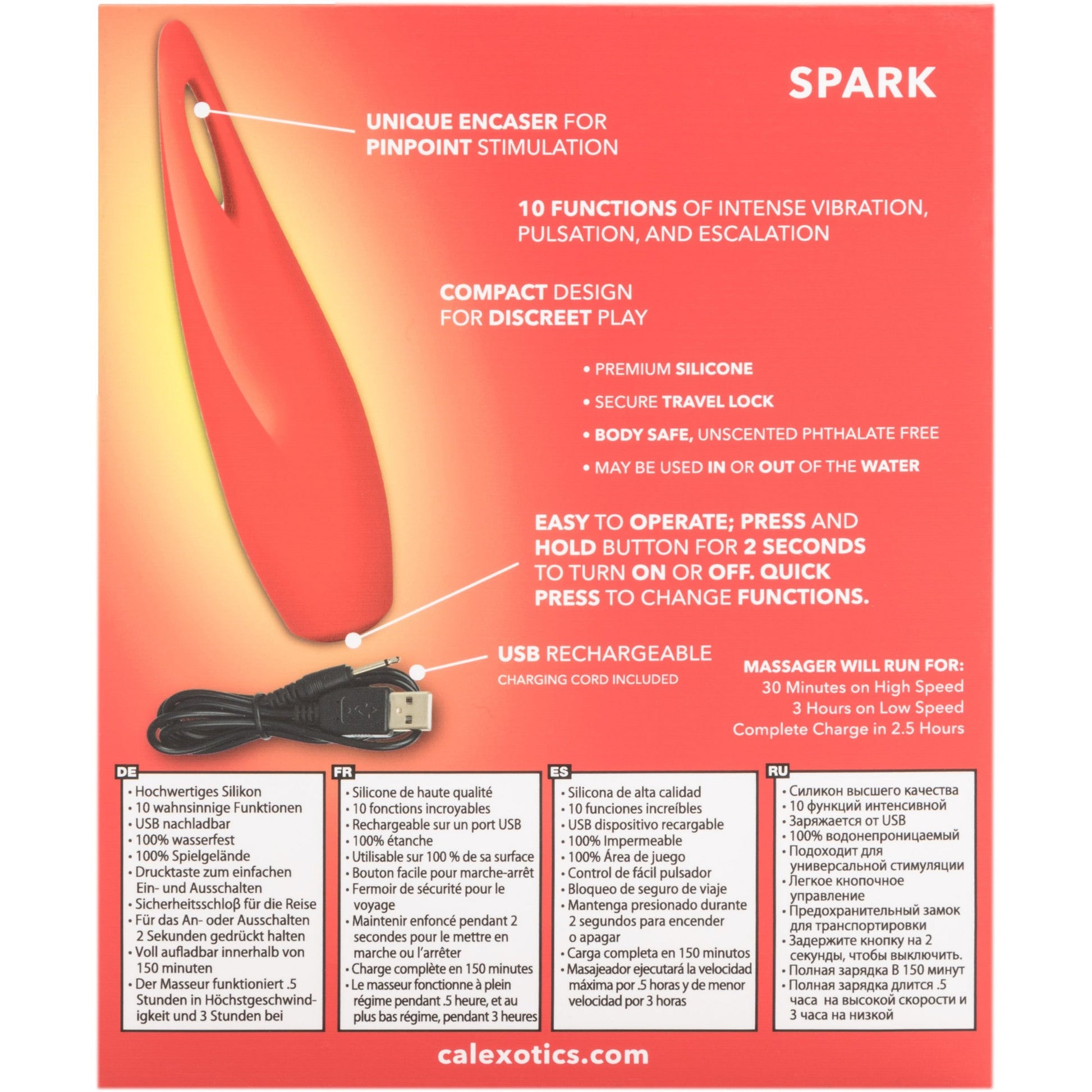 CalExotics® Red Hot - Spark