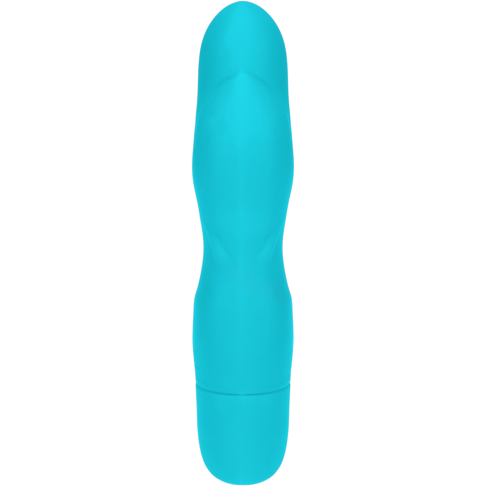 NMC First Night 5 inch Silicone 10 Function G-Spot Vibe with Ripples - Blue