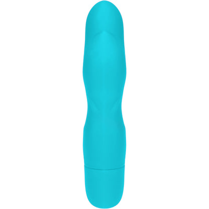 NMC First Night 5 inch Silicone 10 Function G-Spot Vibe with Ripples - Blue