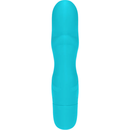 NMC First Night 5 inch Silicone 10 Function G-Spot Vibe with Ripples - Blue