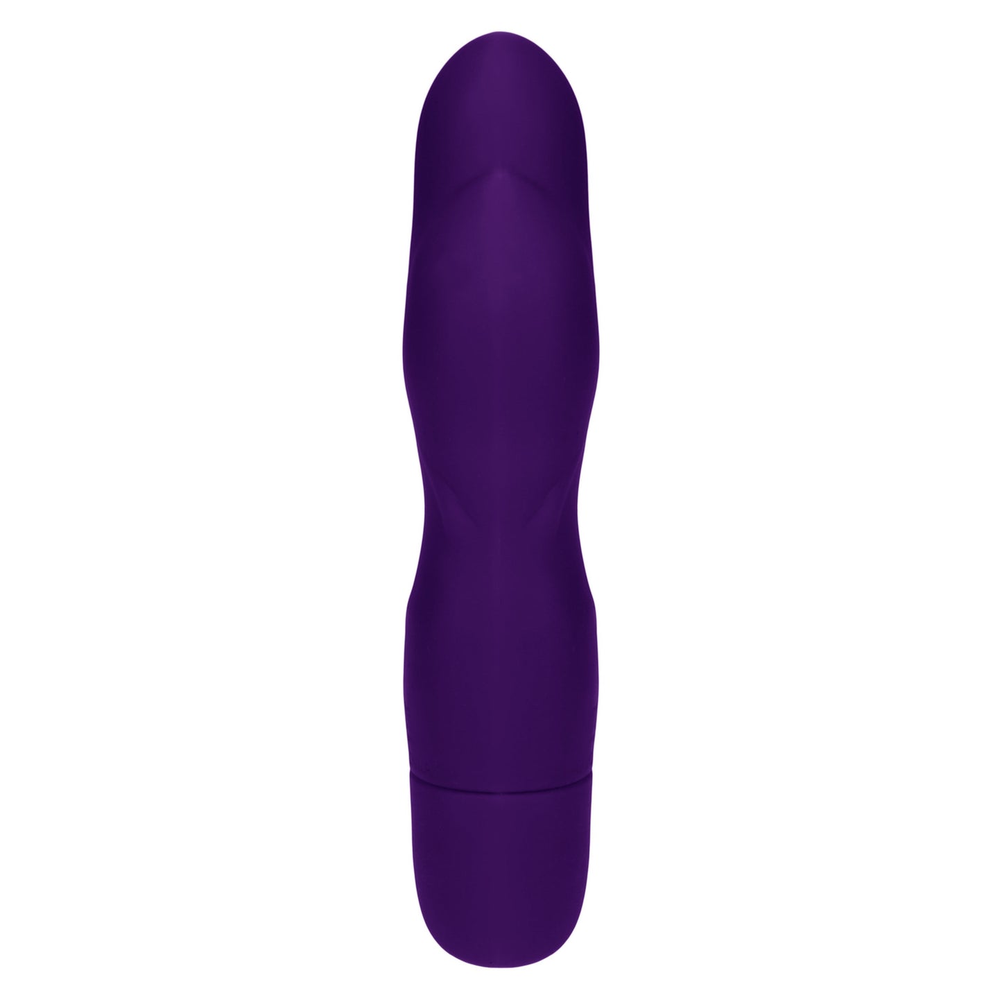NMC First Night 5 inch Silicone 10 Function G-Spot Vibe with Ripples - Purple