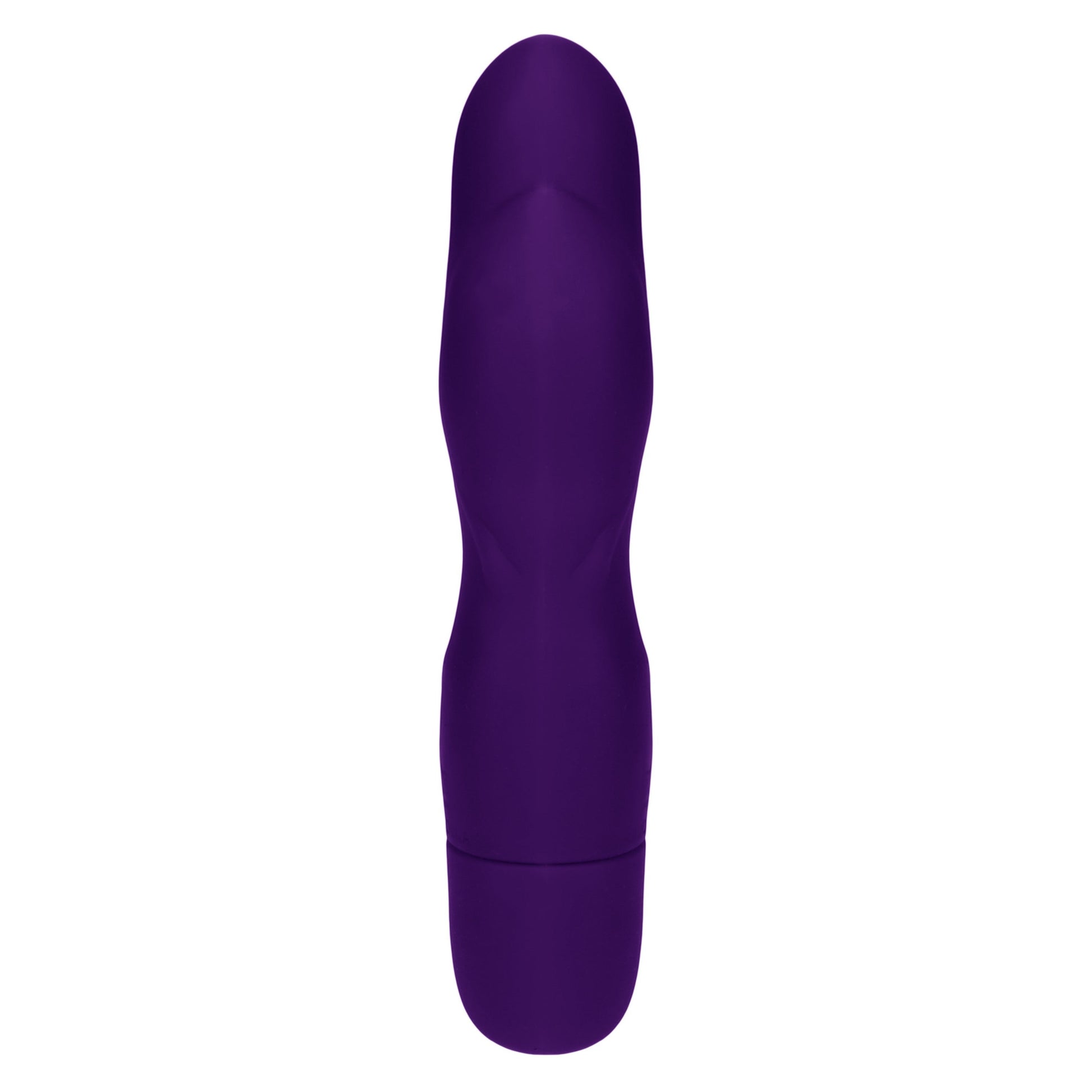 NMC First Night 5 inch Silicone 10 Function G-Spot Vibe with Ripples - Purple