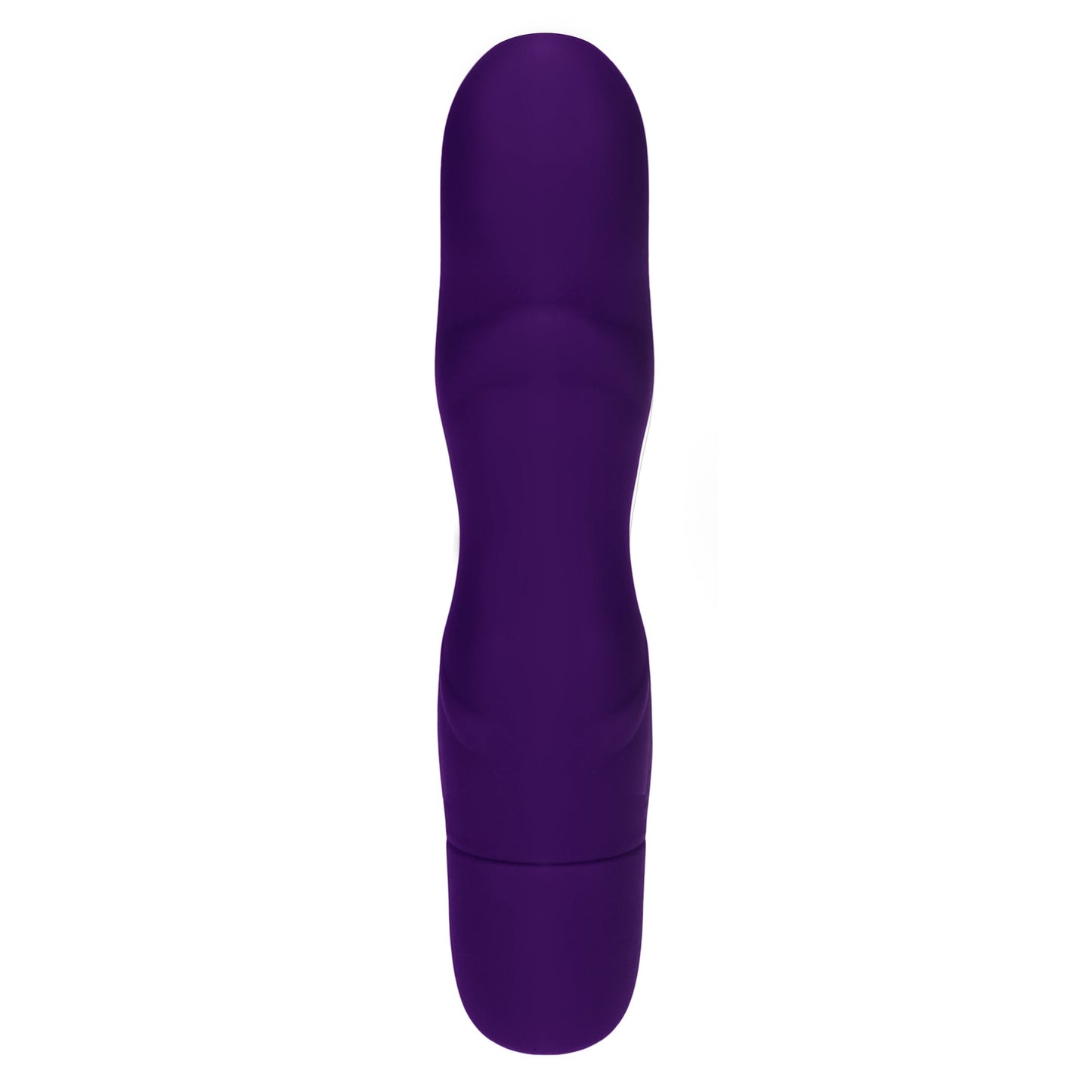NMC First Night 5 inch Silicone 10 Function G-Spot Vibe with Ripples - Purple