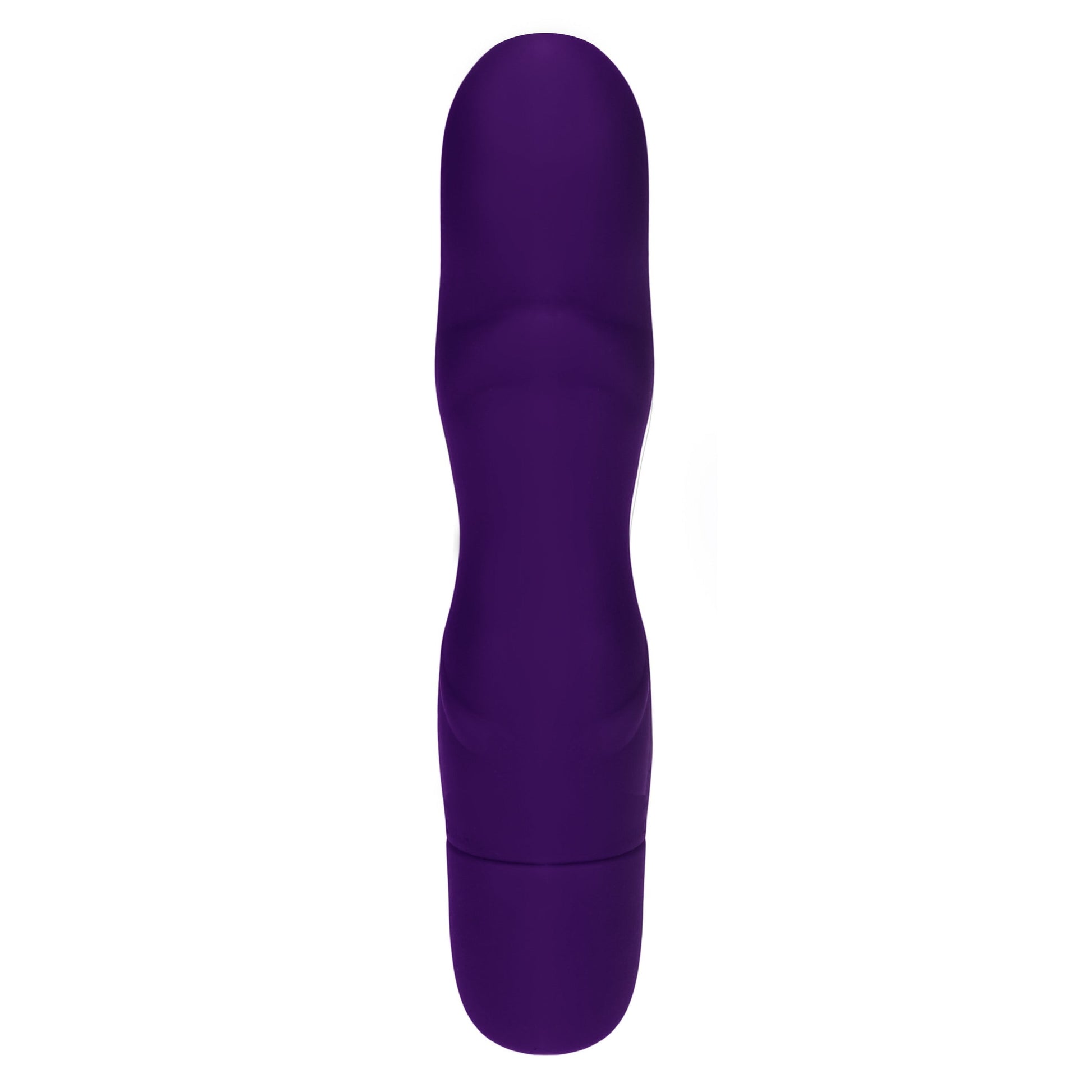 NMC First Night 5 inch Silicone 10 Function G-Spot Vibe with Ripples - Purple
