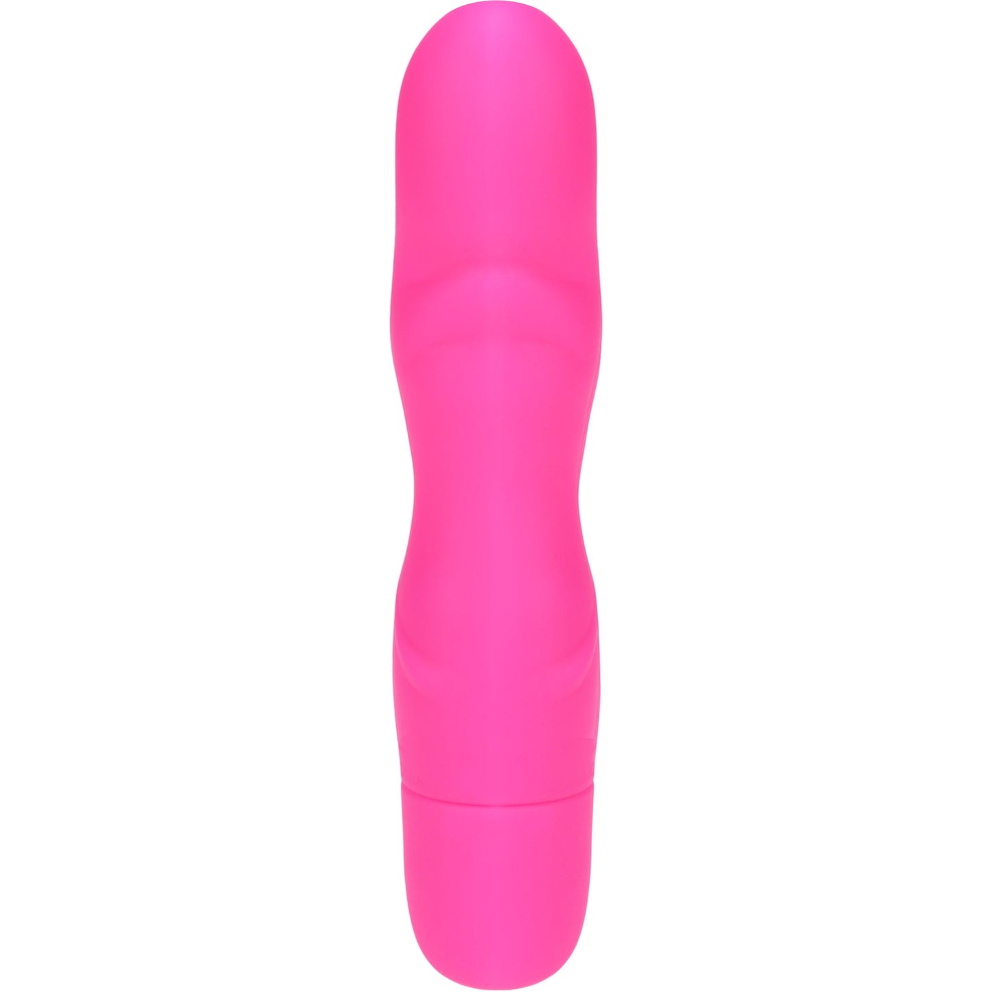 NMC First Night 5 inch Silicone 10 Function G-Spot Vibe with Ripples - Pink