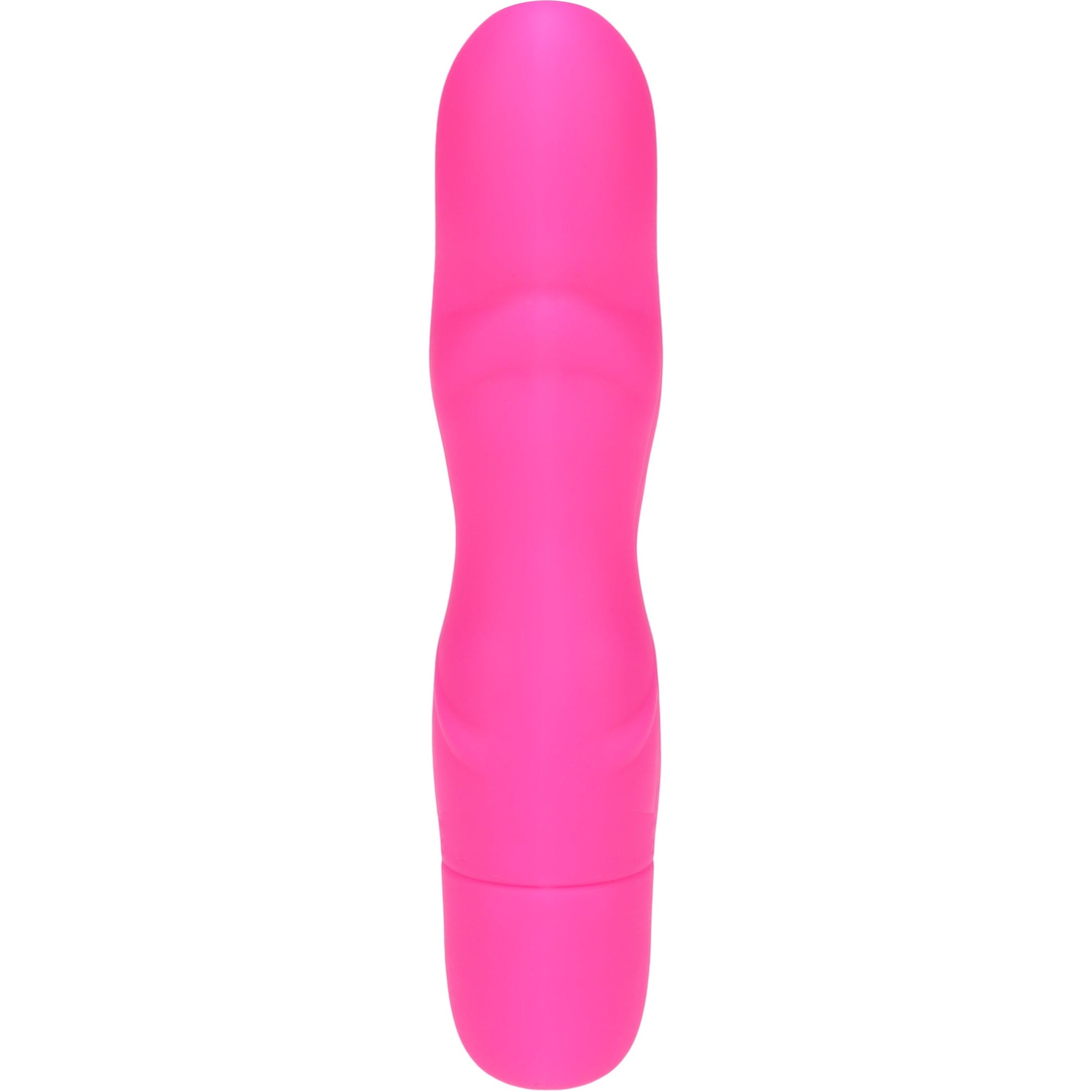 NMC First Night 5 inch Silicone 10 Function G-Spot Vibe with Ripples - Pink