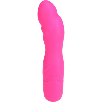 NMC First Night 5 inch Silicone 10 Function G-Spot Vibe with Ripples - Pink