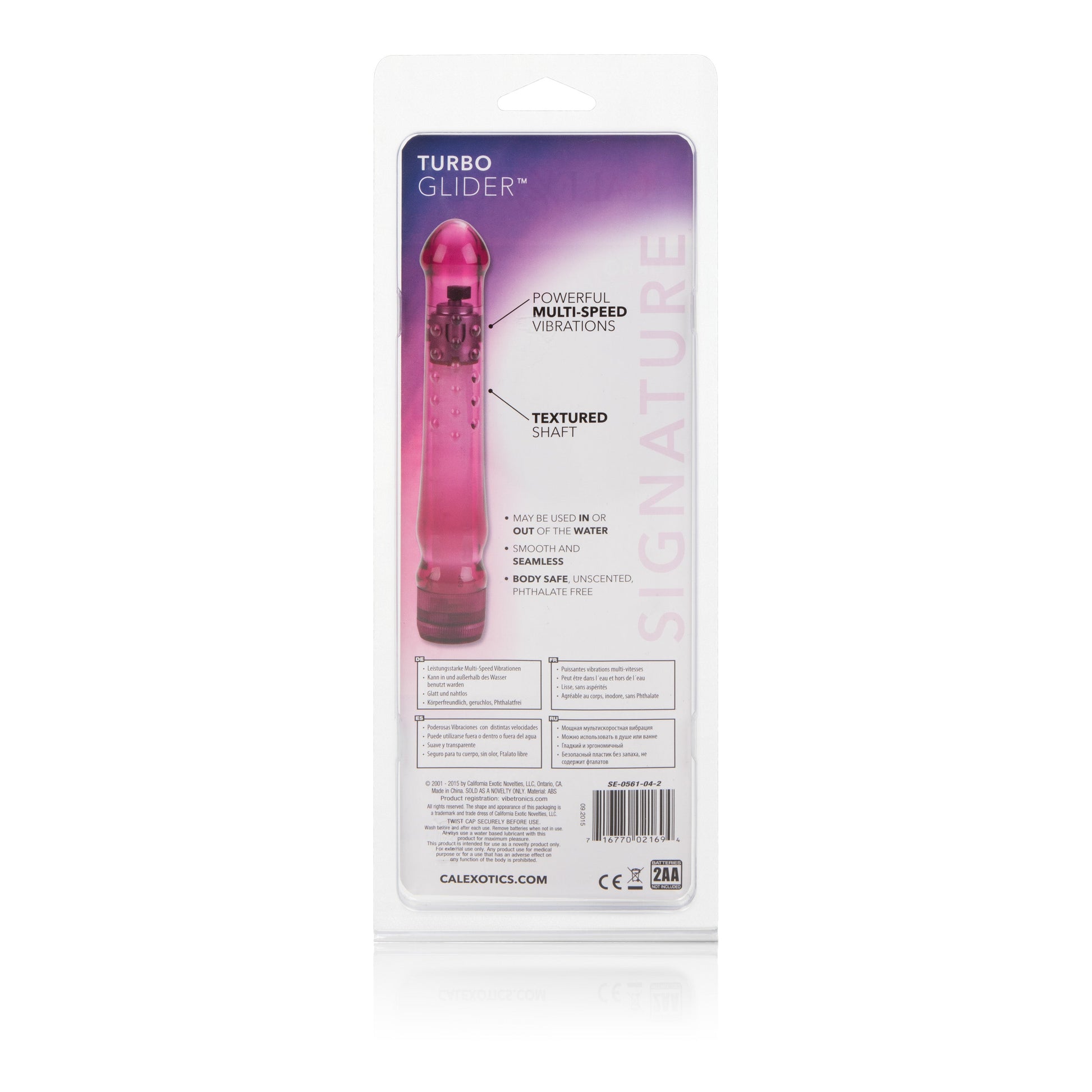 CalExotics® Waterpoof Turbo Glider Raspberry Crush
