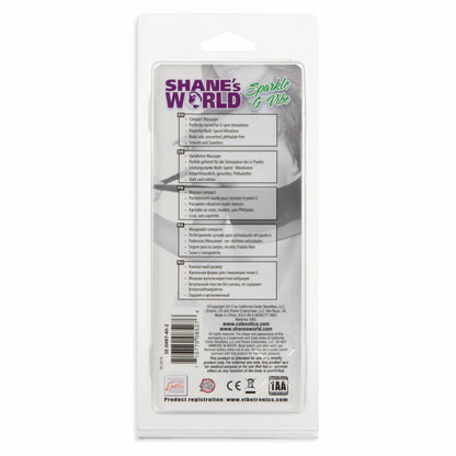 CalExotics® Shane's World Sparkle G Vibe - Purple