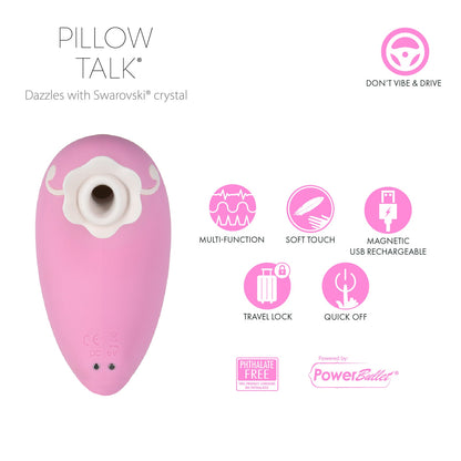 Pillow Talk Dreamy – Luxurious Clitoral Massager – Pink