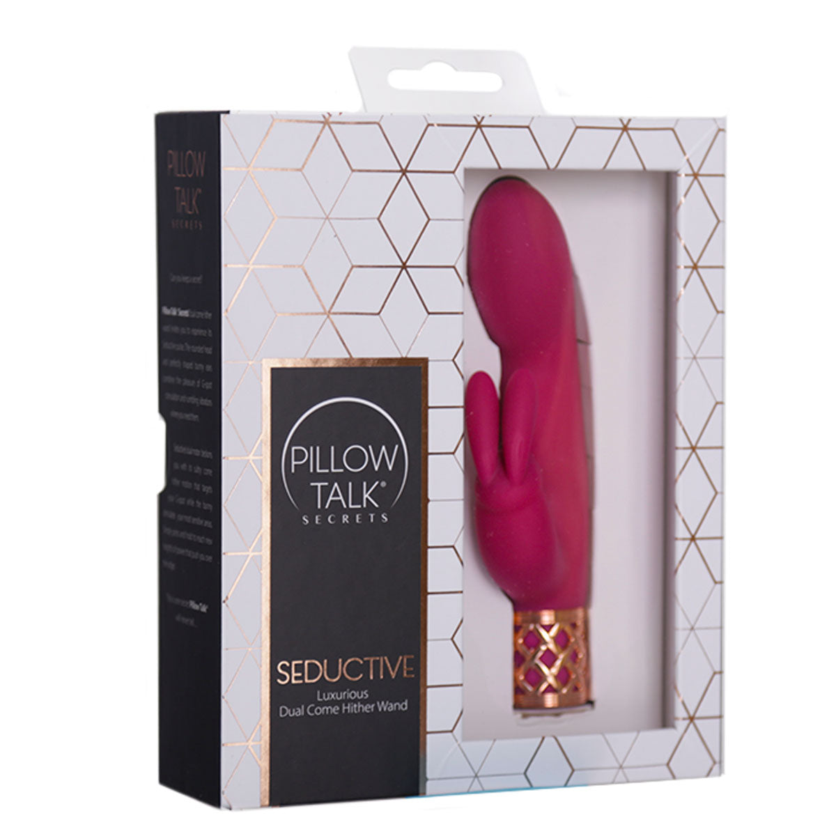 Pillow Talk® Secrets - Seductive – Luxurious Dual Come Hither Wand - Magenta