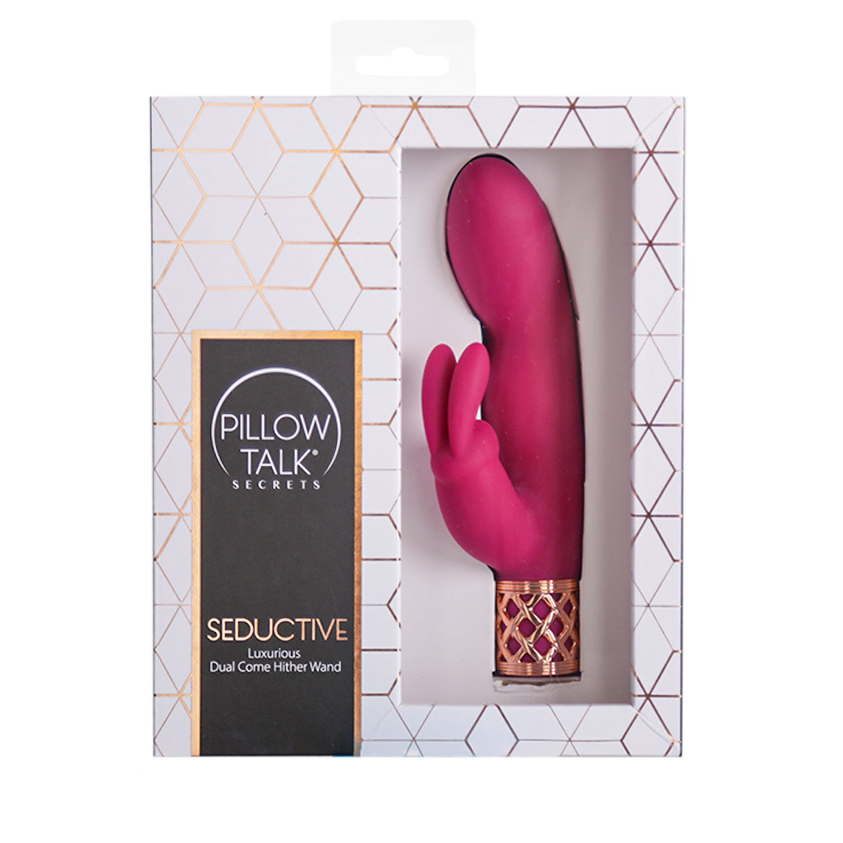 Pillow Talk® Secrets - Seductive – Luxurious Dual Come Hither Wand - Magenta