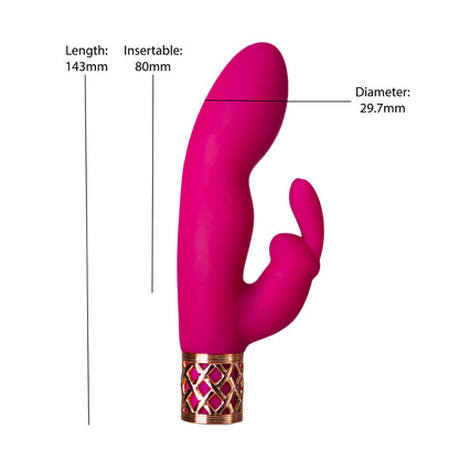 Pillow Talk® Secrets - Seductive – Luxurious Dual Come Hither Wand - Magenta