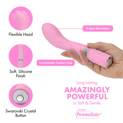 Pure Love®- G-Spot Vibrator With Swarovski® Crystal – Pink
