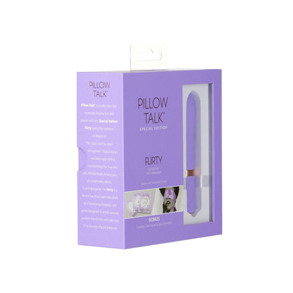 Pillow Talk - Special Edition Flirty - Luxurious Mini Massager - Rechargeable - Purple