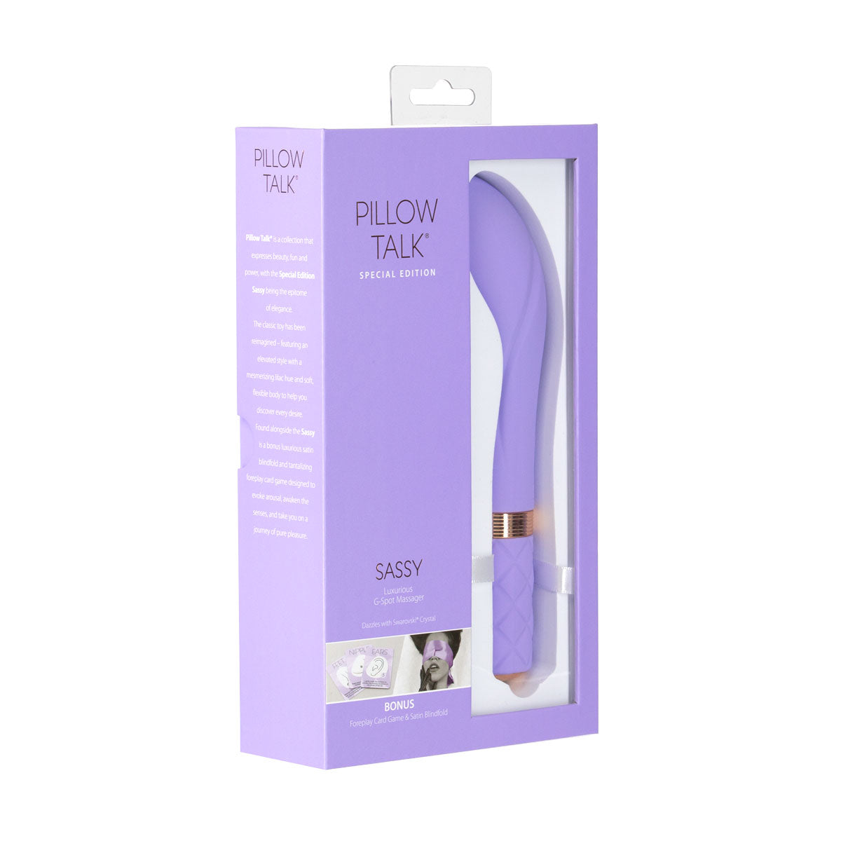 Pillow Talk - Special Edition Sassy - Luxurious G-Spot Massager - Rechargeable - Purple