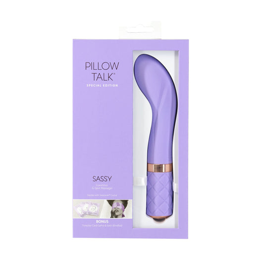 Pillow Talk - Special Edition Sassy - Luxurious G-Spot Massager - Rechargeable - Purple